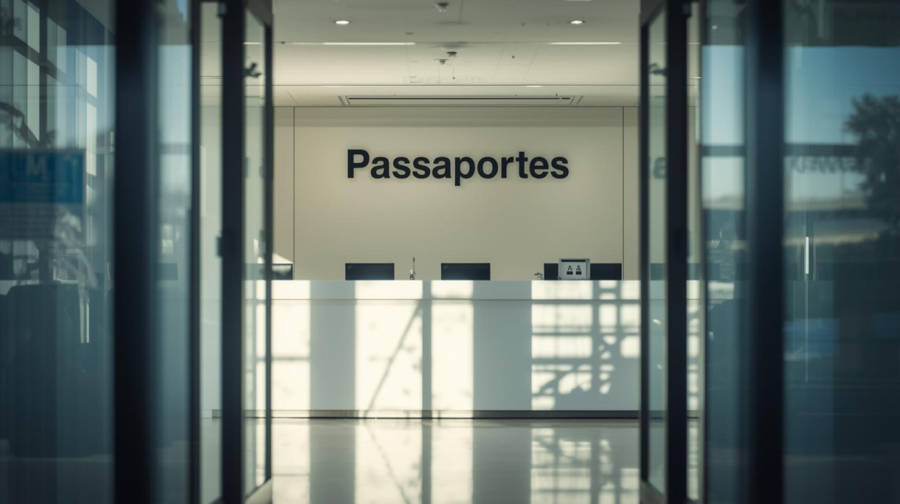 Вход в офис Polícia Federal