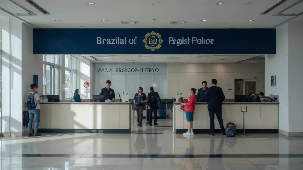 Отделение Федеральной полиции Бразилии — регистрация иностранцев