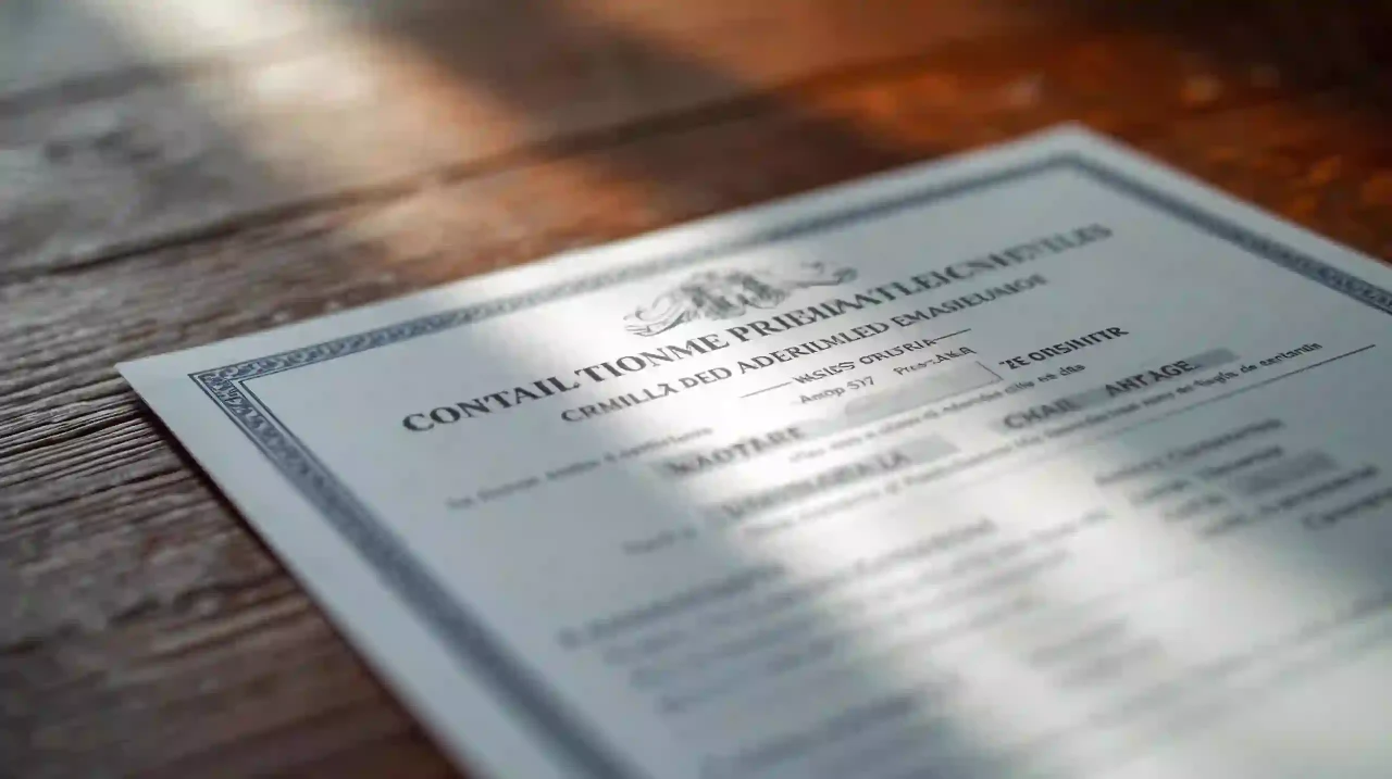 Brazilian marriage certificate at cartório