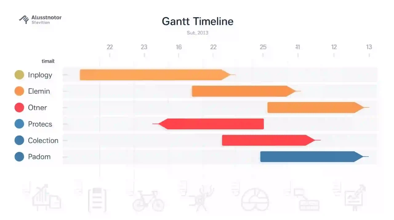 Investor visa process timeline — phases and durations (visual).