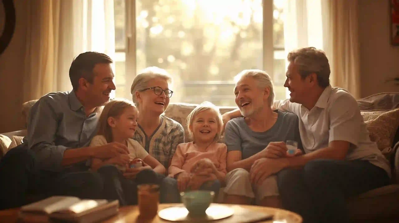 Spouse and children as dependents — family reunification under investor visa.