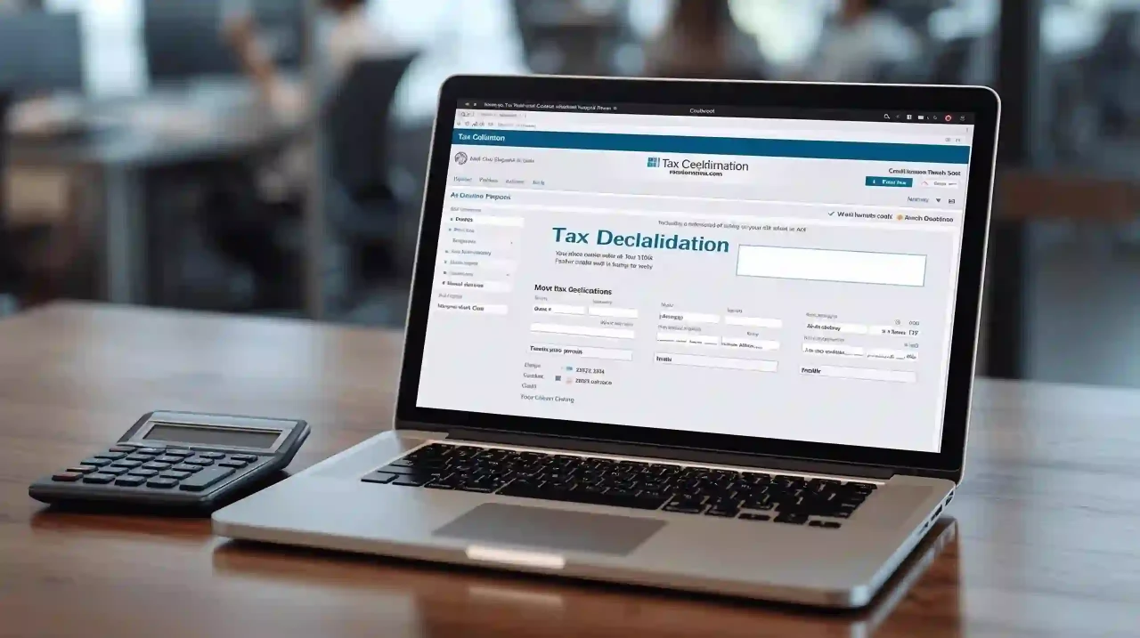 IRPF online declaration page — tax step for Brazil investors.