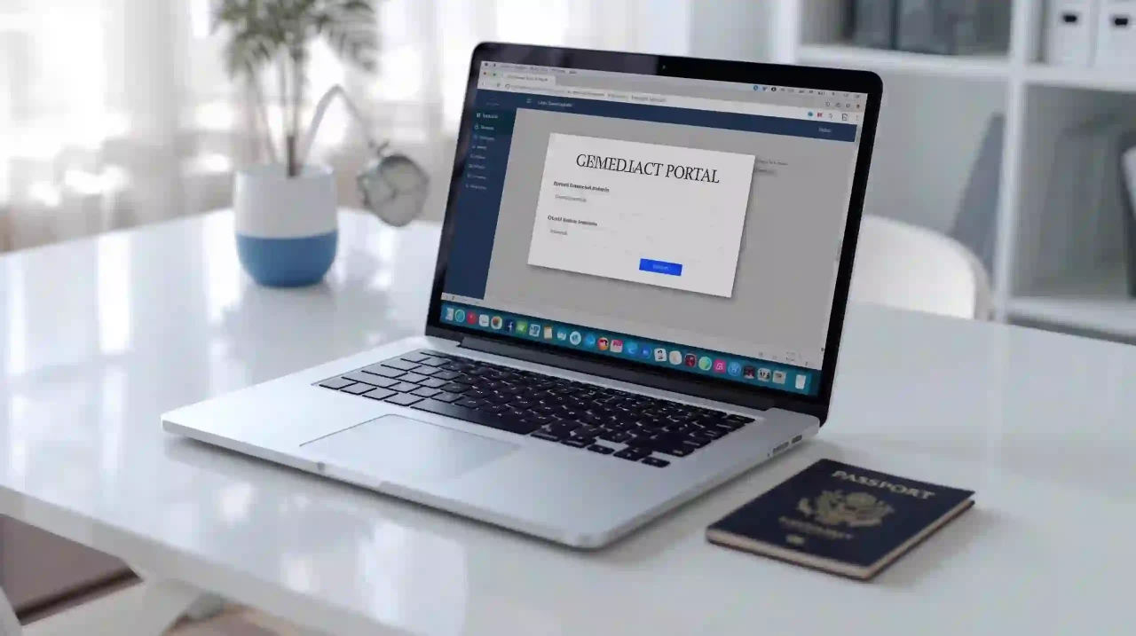 MigranteWeb application portal — investor residence filing in Brazil.