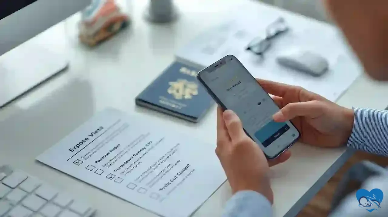 Opening a Brazilian bank account step by step as a foreigner using a smartphone and a document set